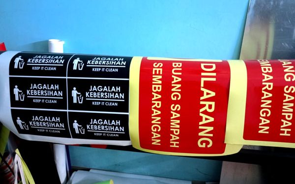 Kenali Perbedaan Cutting Sticker dan Printing Sticker
